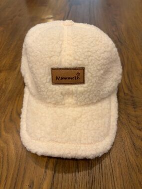 Mammoth Women's Cream Sherpa Cap